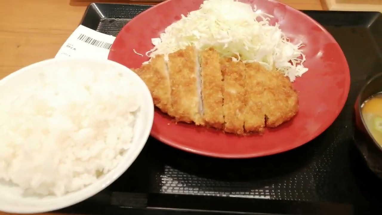 かつや「ロースカツ定食」