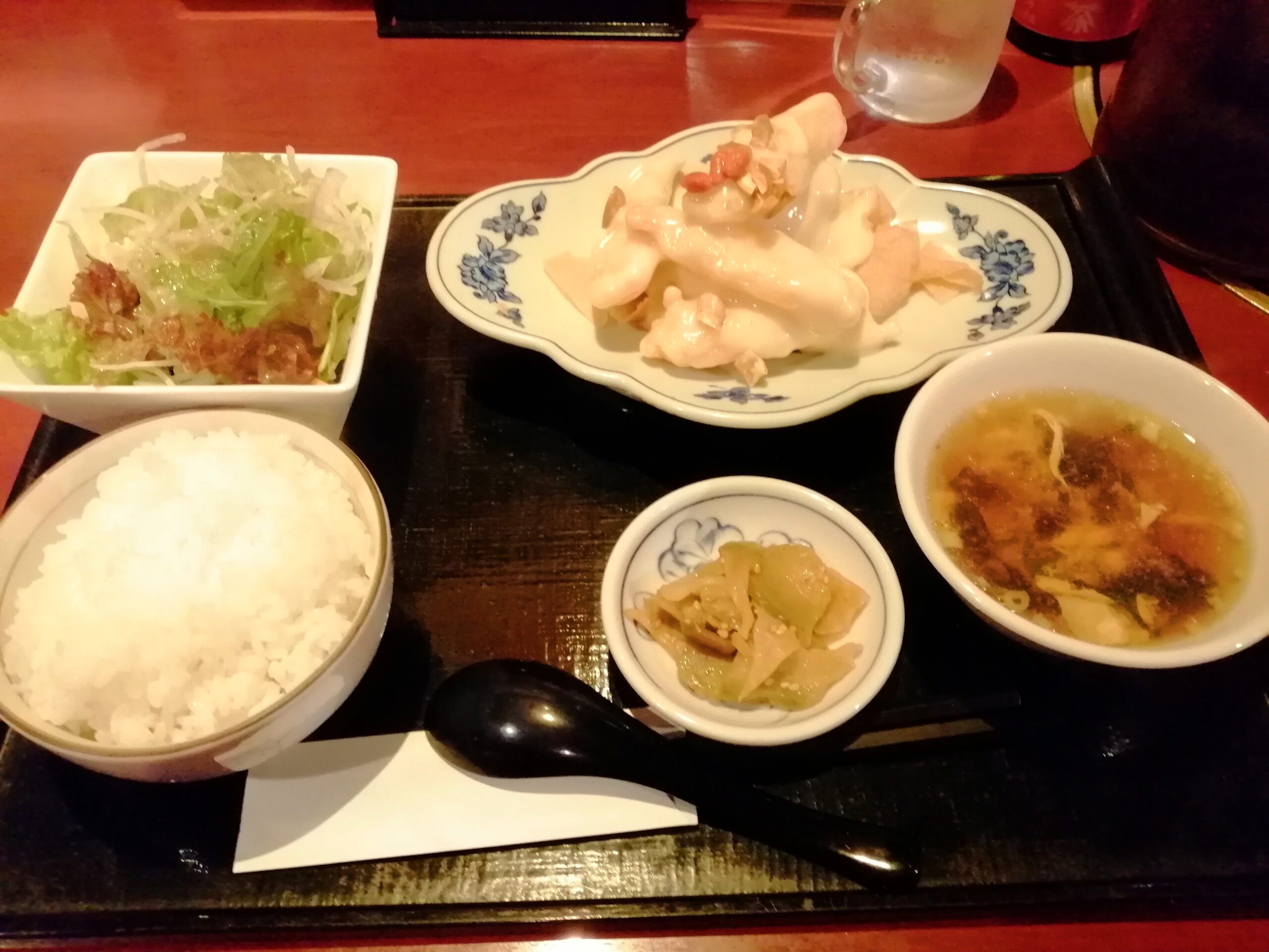 ライオン飯店(大阪/天満)「エビマヨ定食」1200円